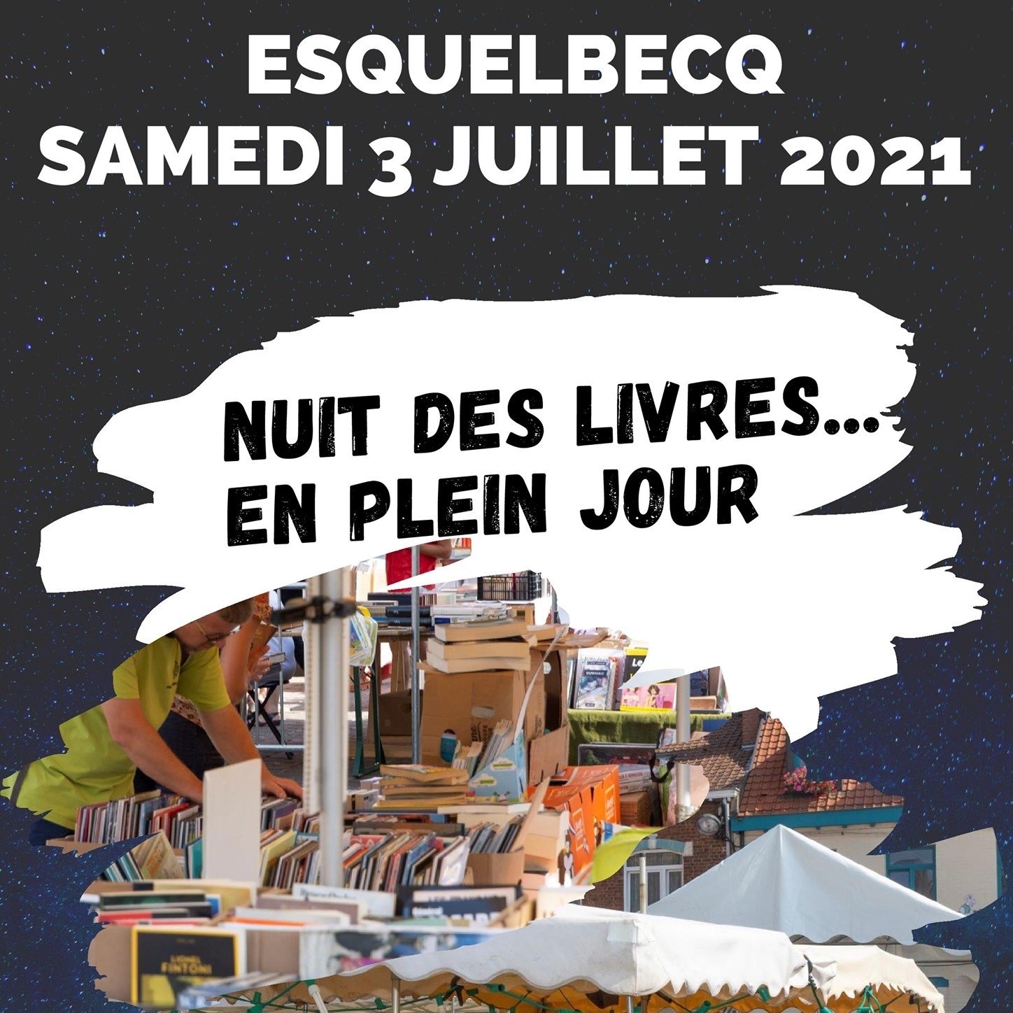 Ludovic Miserole – La Nuit des Livres, organisée par Esquelbecq Village du Livre