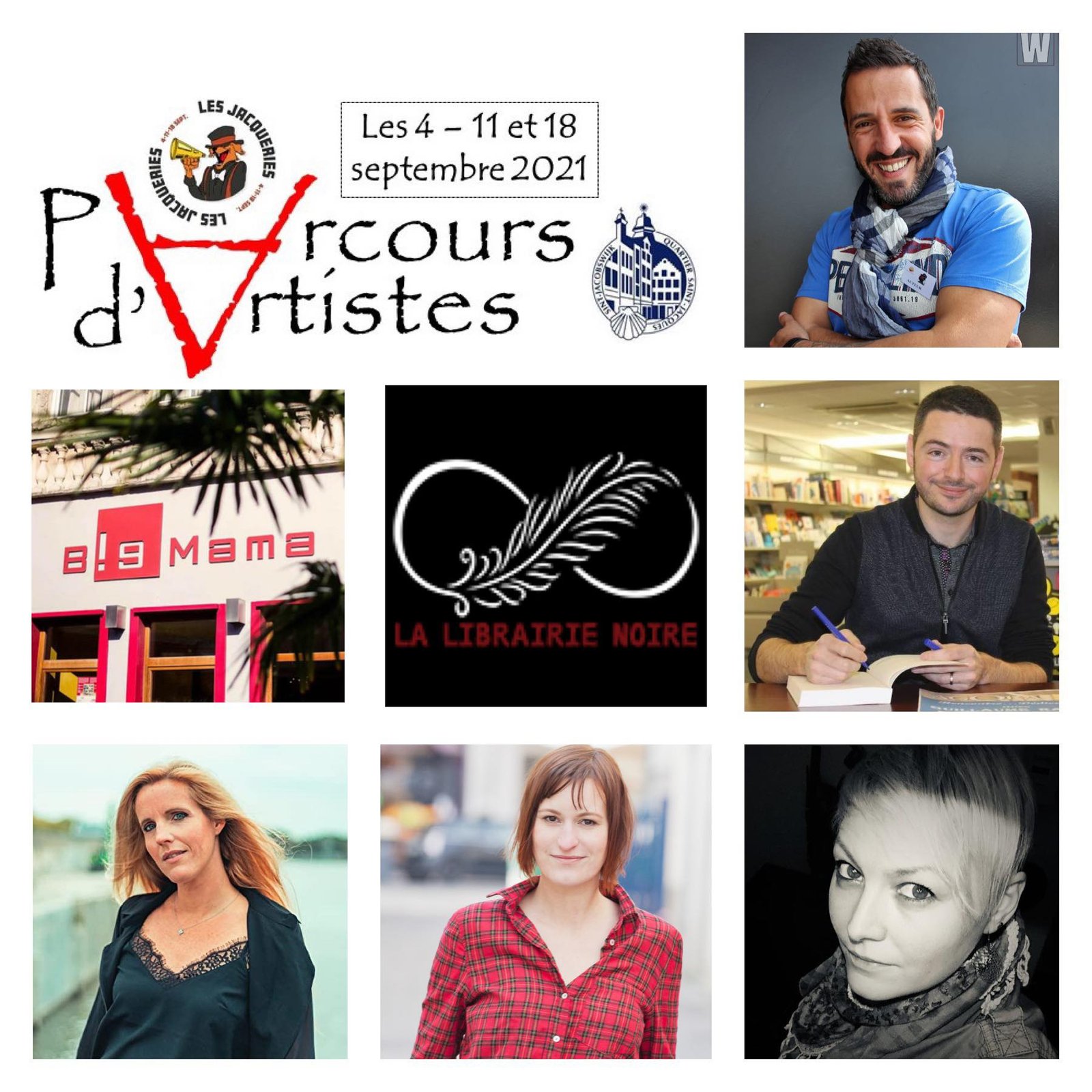 Parcours d’artistes avec Ophélie Cohen, Salvatore Minni, Clarence Pitz et Guillaume Ramezi